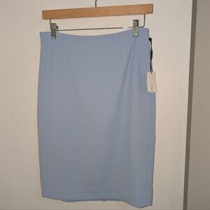 NWT Light Blue Pencil Skirt - Calvin Klein